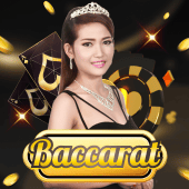 Baccarat A live table game icon